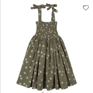 Green Daisy Ivy dress by Rylee + Cru